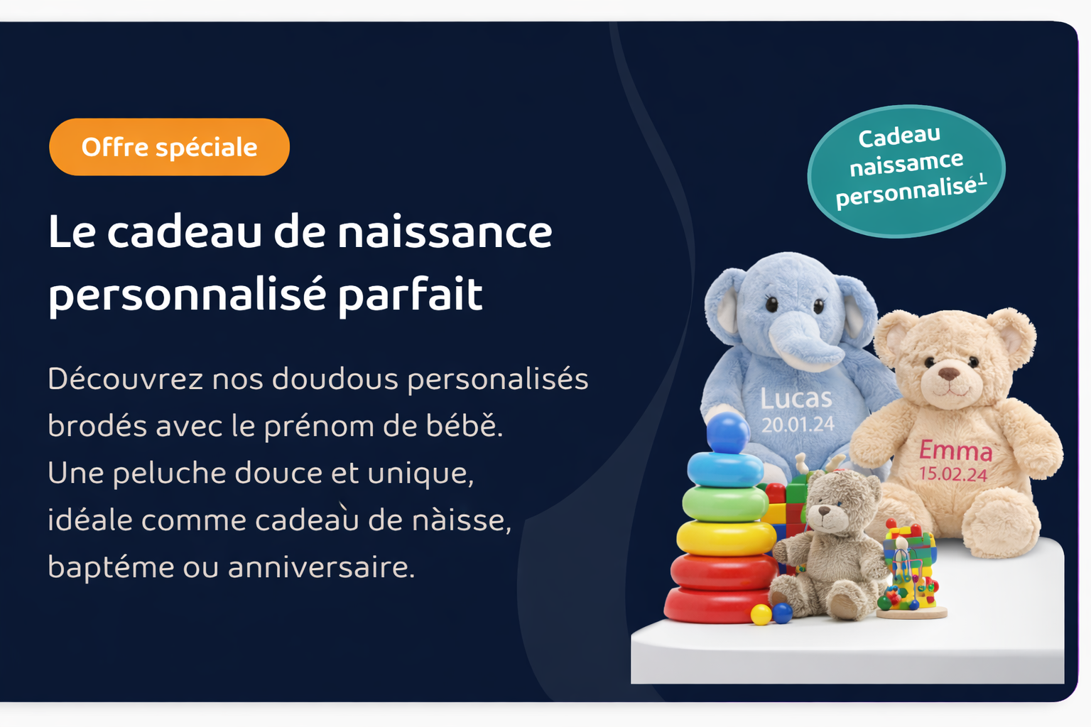 cadeau naissance personnalisé