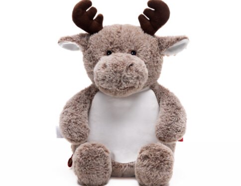 Peluche bébé personnalisée avec broderie prénom et détails de naissance – idée cadeau naissance original