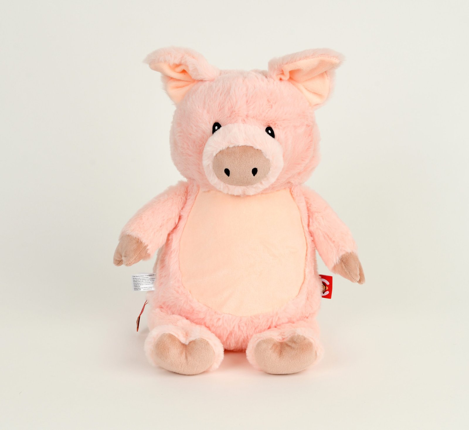 Cadeau naissance personnalisé peluche cochon avec prénom brodé