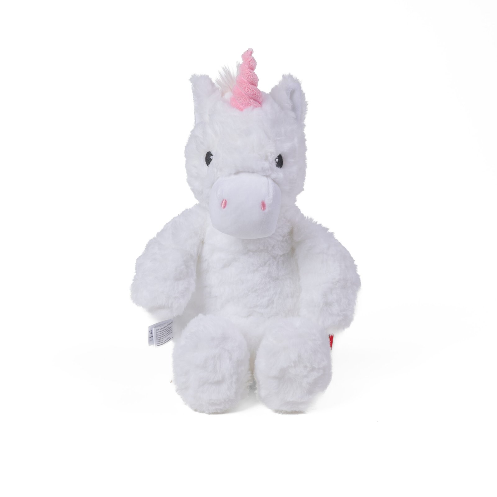 Doudou licorne personnalisé avec prénom bébé brodé et date de naissance – peluche souvenir naissance